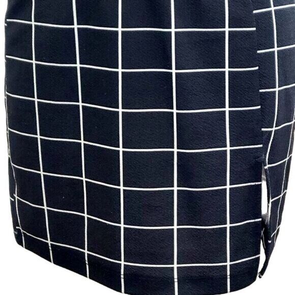 š„$5/$25 Black and White CheckāMini Skirt - Picture 4 of 6